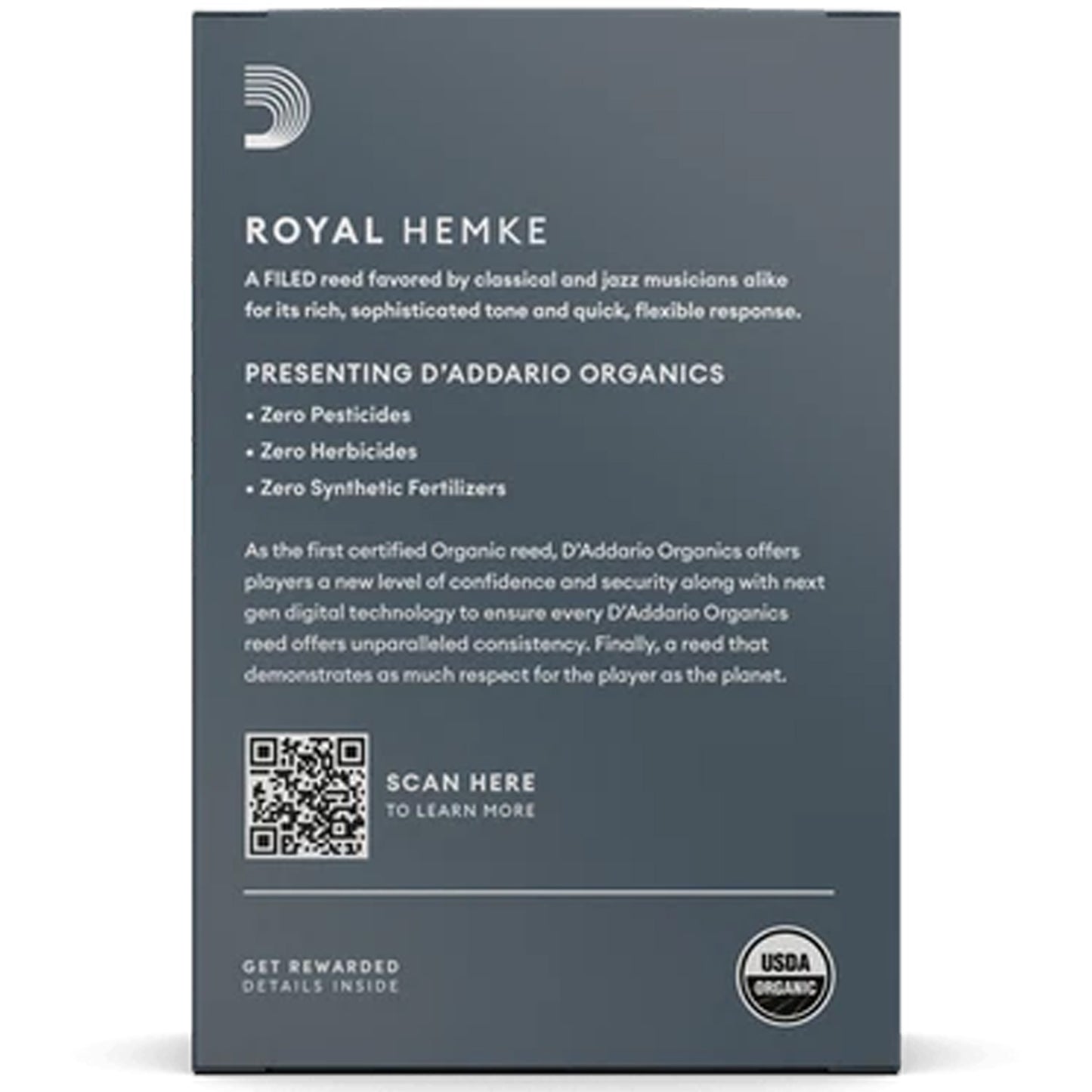 Rico Frederick L. Hemke Alto Saxophone Reeds 5-Pack 2.5 Strength