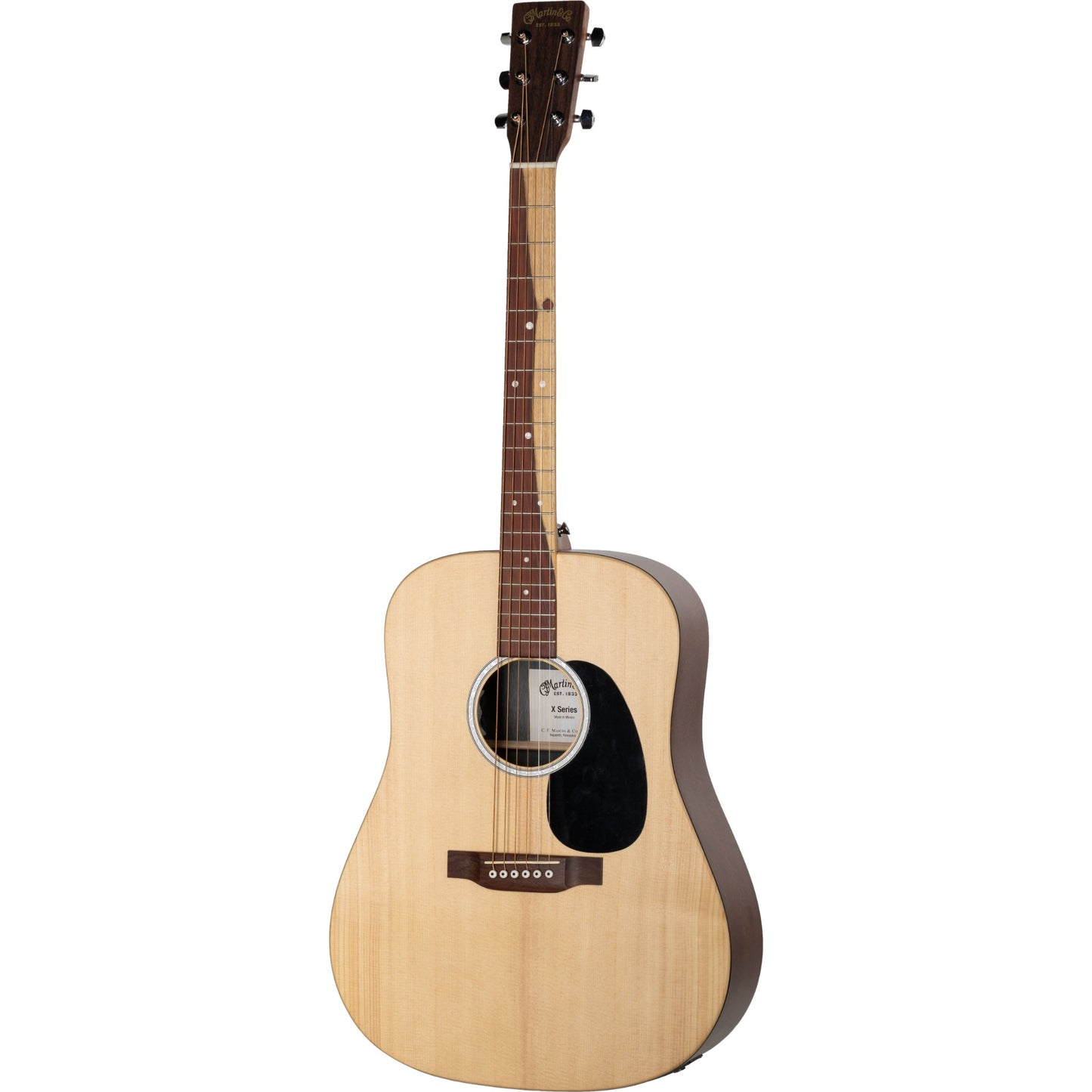 Martin D-X2E Mahogany HPL Acoustic Electric Guitar with Gig Bag