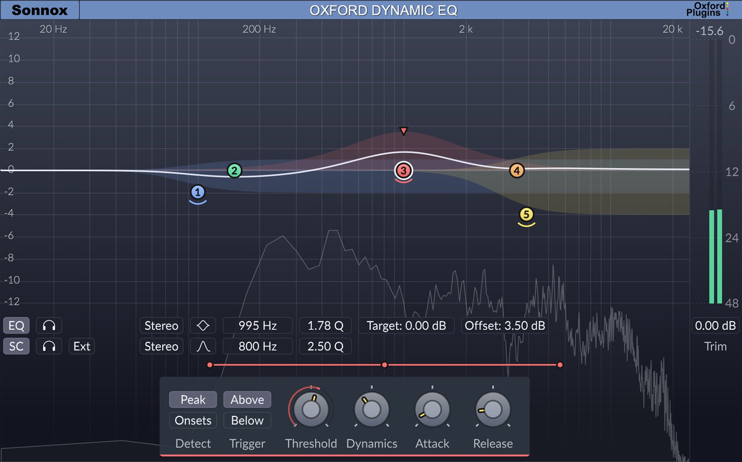 Sonnox Oxford Dynamic EQ for Native Systems G5