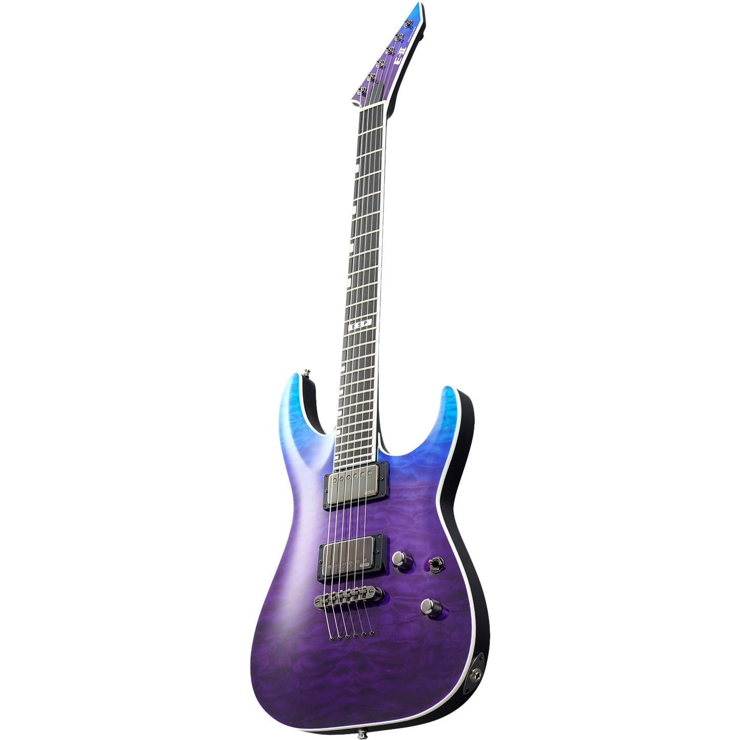 ESP E-II Horizon NT-II Electric Guitar, Blue-Purple Gradation