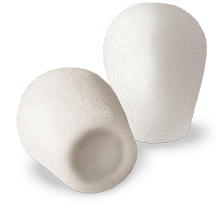 Earthworks PW1 Foam Teardrop Windscreen In White Alto Music earthworks-pw1-foam-teardrop-windscreen-in-white-alto-music