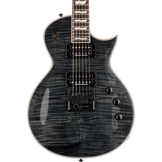 ESP LTD EC-1000 Evertune Electric Guitar, See Thru Black