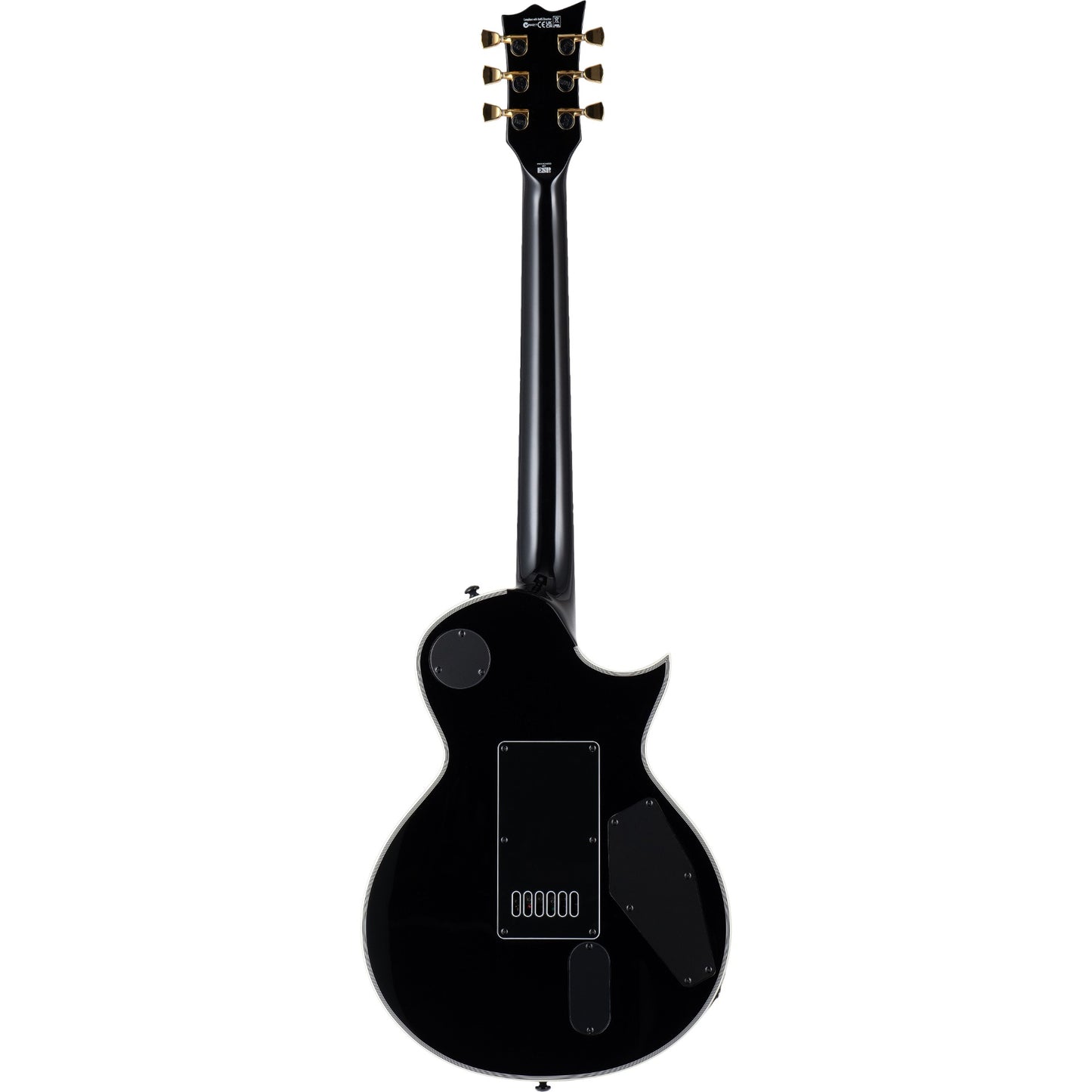 ESP LTD EC-1000T CTM Evertune Left Handed Electric Guitar, Black