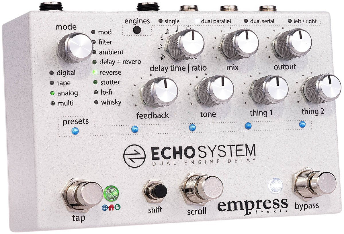 Empress Effects Echosystem Delay Pedal