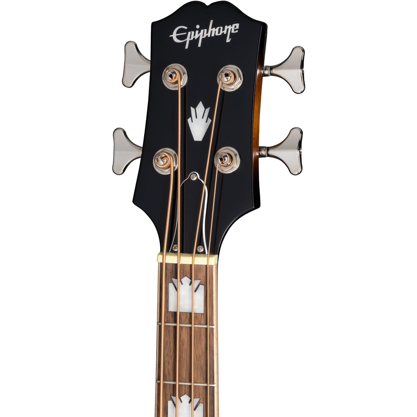 Epiphone El Capitan J-200 Acoustic Studio Bass in Aged Vintage Sunburst