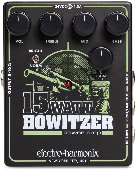 Electro Harmonix 15 Watt Howitzer Amp / Preamp Pedal