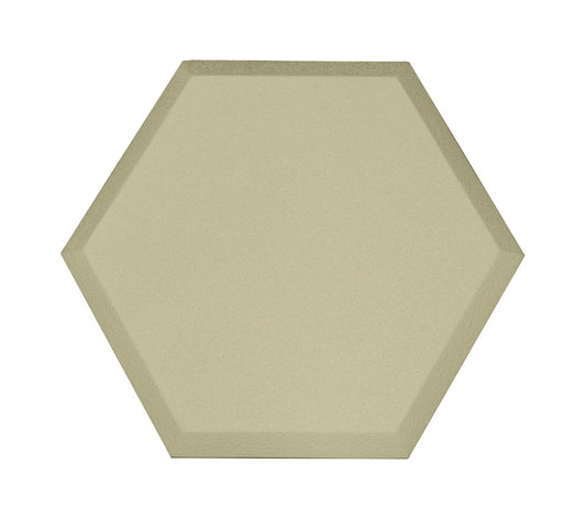Primacoustic Element Accent Hexagon Panels - Beveled Edge - Beige - 12 Set