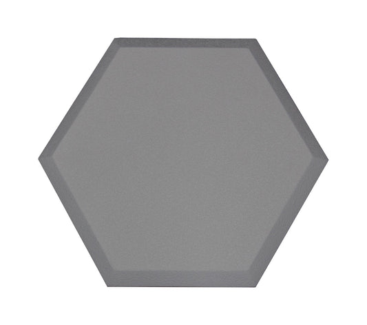 Primacoustic Element Accent Hexagon Panels - Beveled Edge - Gray - 12 Set