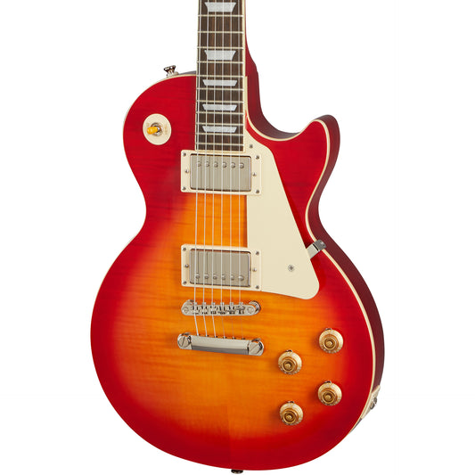 Epiphone 1959 Les Paul Standard Outfit Electric Guitar in Aged Dark Cherry Burst