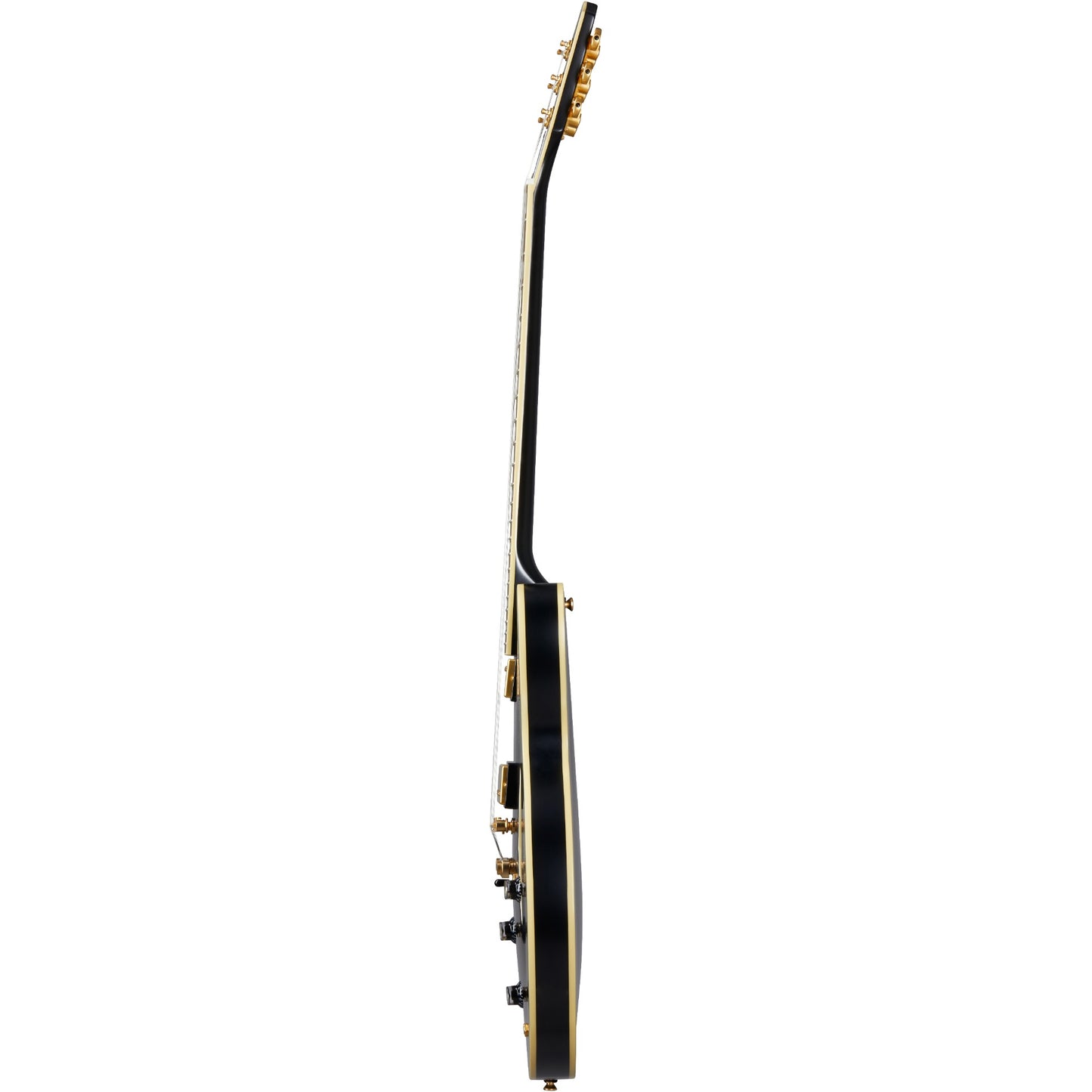 Epiphone Emily Wolfe Sheraton Stealth Semi Hollow Electric Guitar, Aged Black Gloss