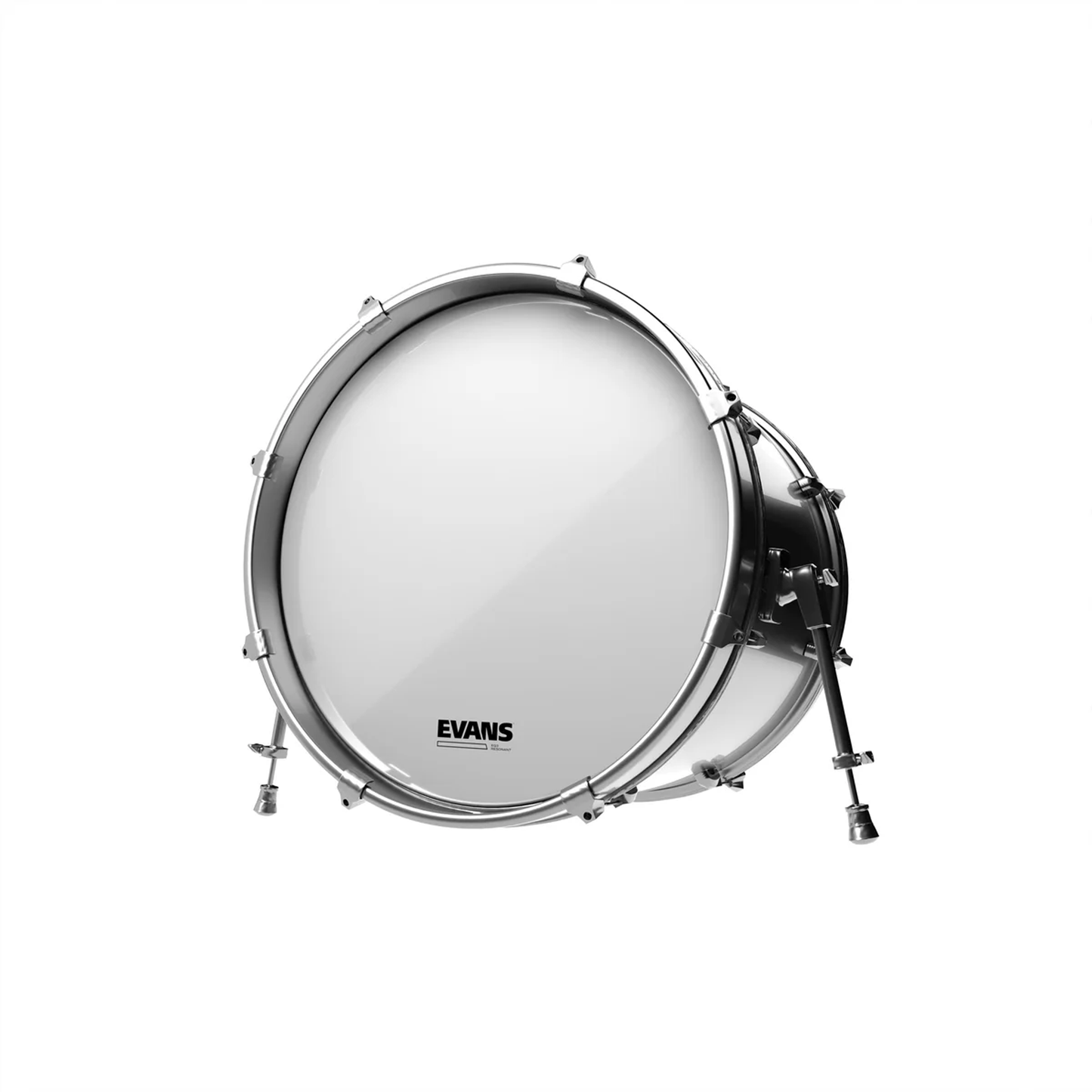 Evans EQ3 Smooth White Resonant Bass Drumhead - 22"