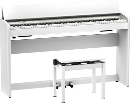 Roland F701-WH Modern Design Piano - White