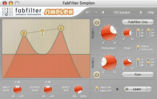 FabFilter Simplon Filter Plug-In