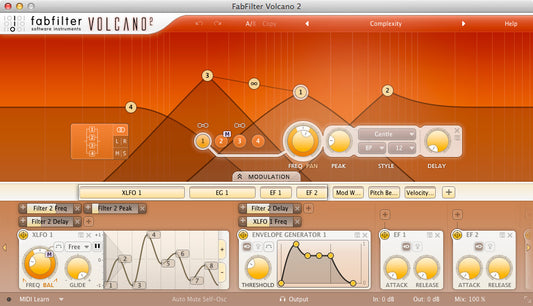FabFilter Volcano 2 Software Plug-In