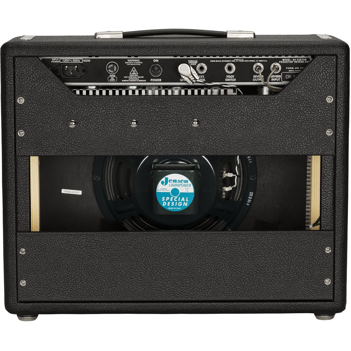 Fender 64 Custom Princeton Reverb Tube Combo Amplifier