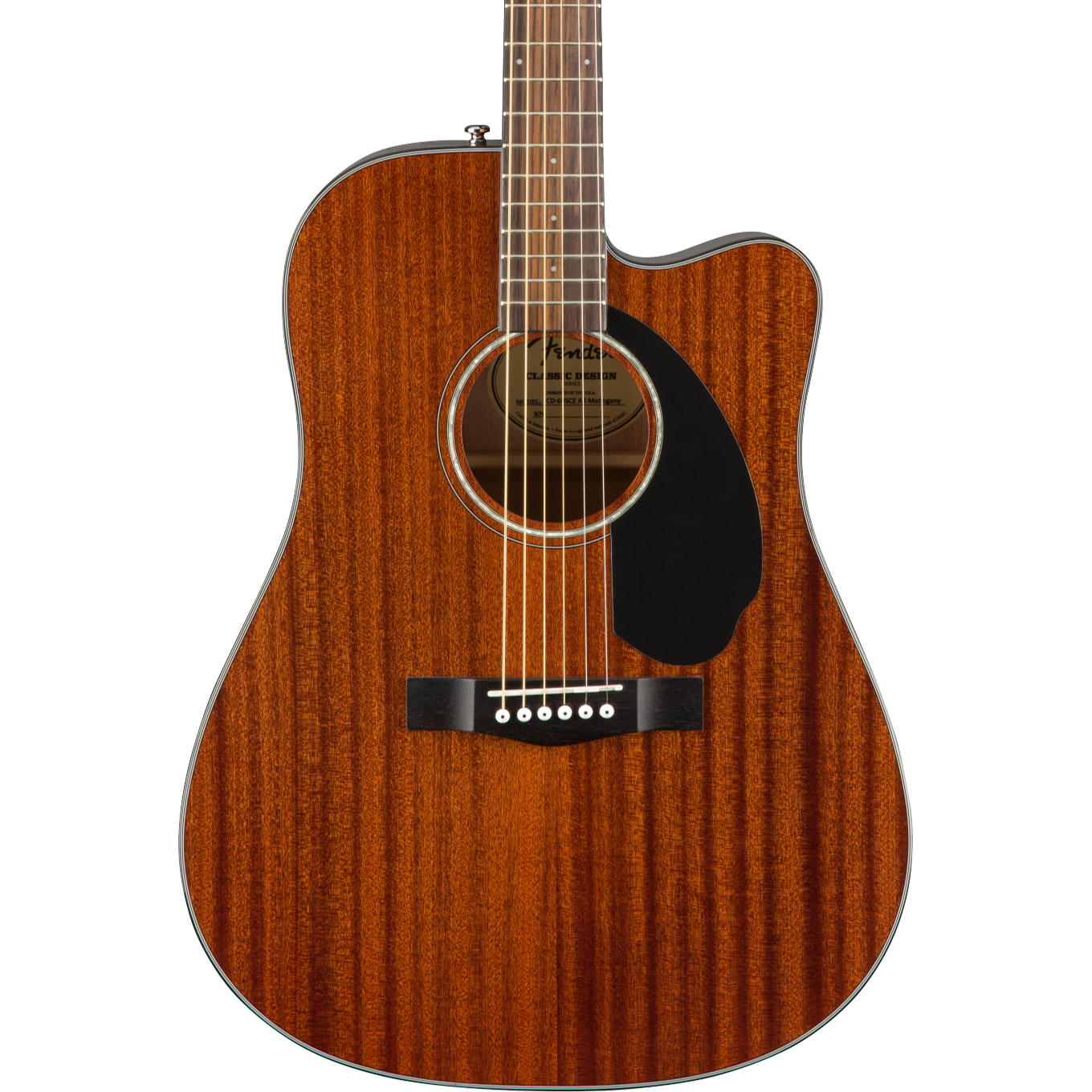 Fender CD-60SCE Dreadnought Acoustic Guitar