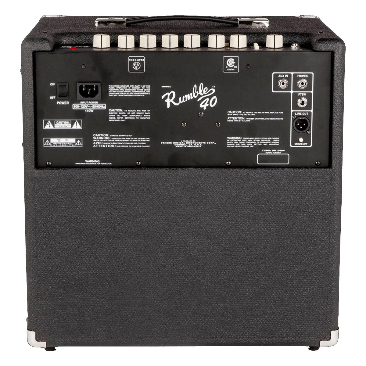 Fender Rumble 40 V3 Bass Combo Amp