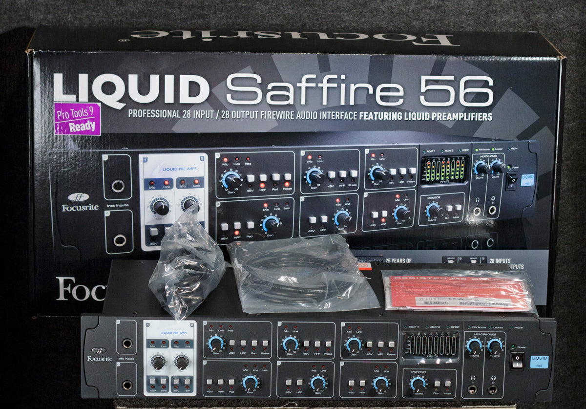 Focusrite Liquid Saffire 56 Firewire Interface
