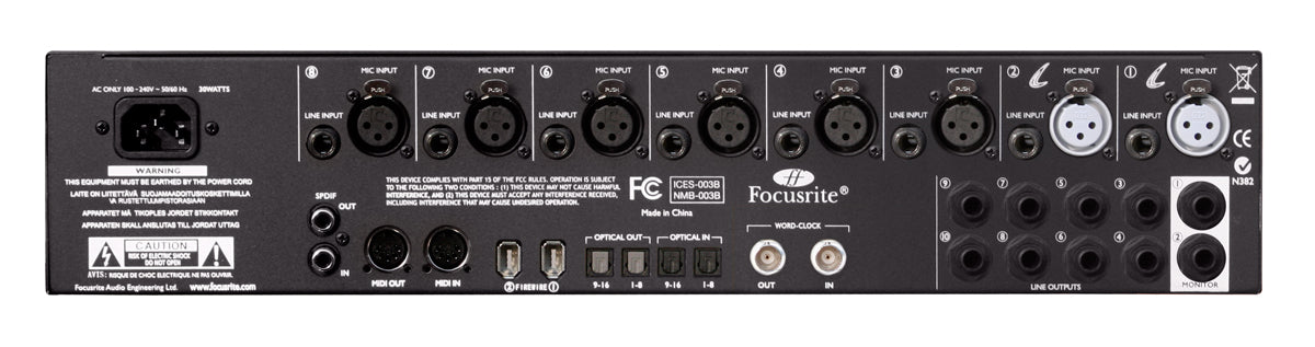 Focusrite Liquid Saffire 56 Firewire Interface