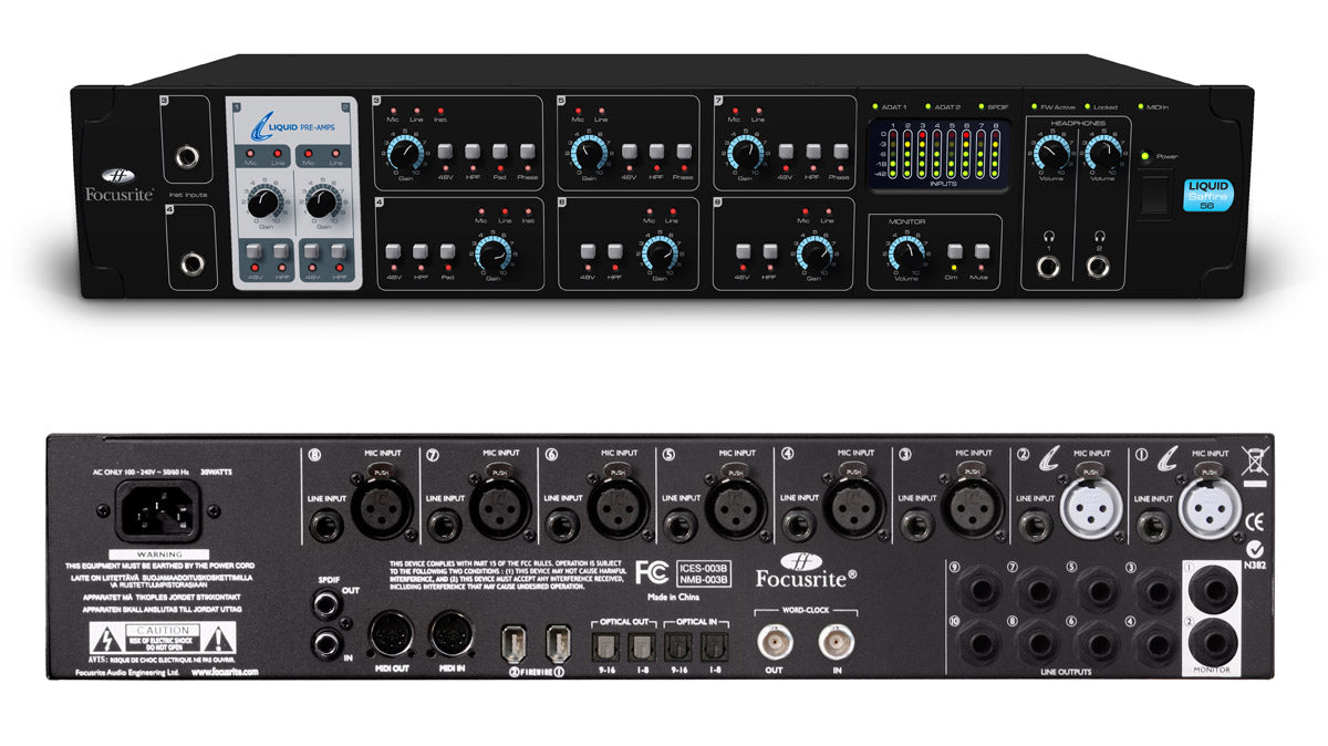 Focusrite Liquid Saffire 56 Firewire Interface