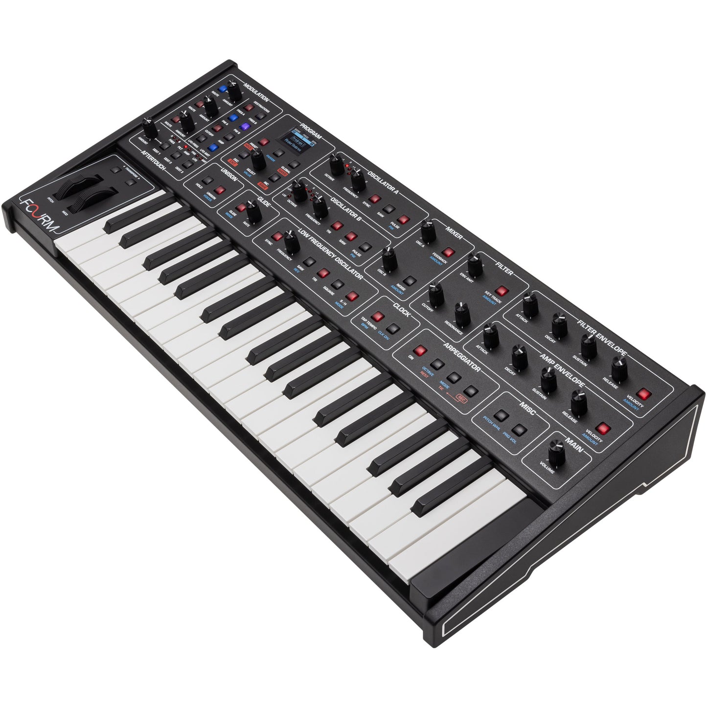 Sequential Fourm 37-Key 4 Voice Analog Synthesizer w/ Polyphonic Aftertouch