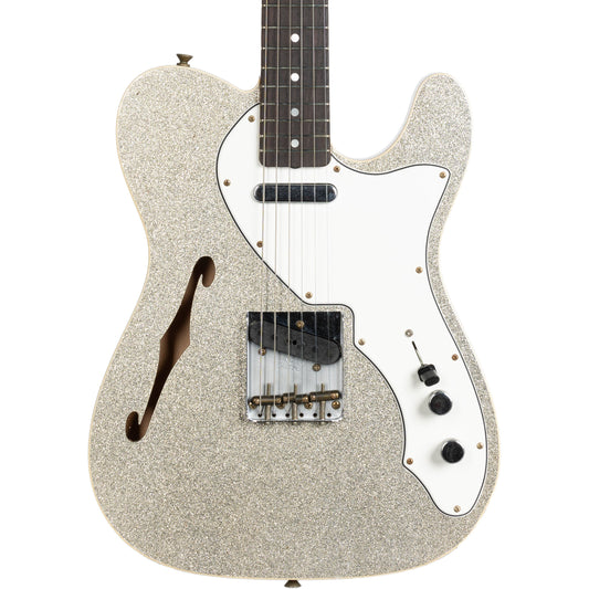 Fender Custom Shop - ‘60 Telecaster Custom Thinline - Aged Silver Sparkle