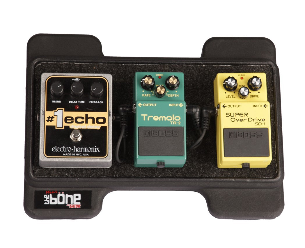 Gator Cases G-MINI-BONE, Mini Pedal Board with Carry Bag – Alto Music