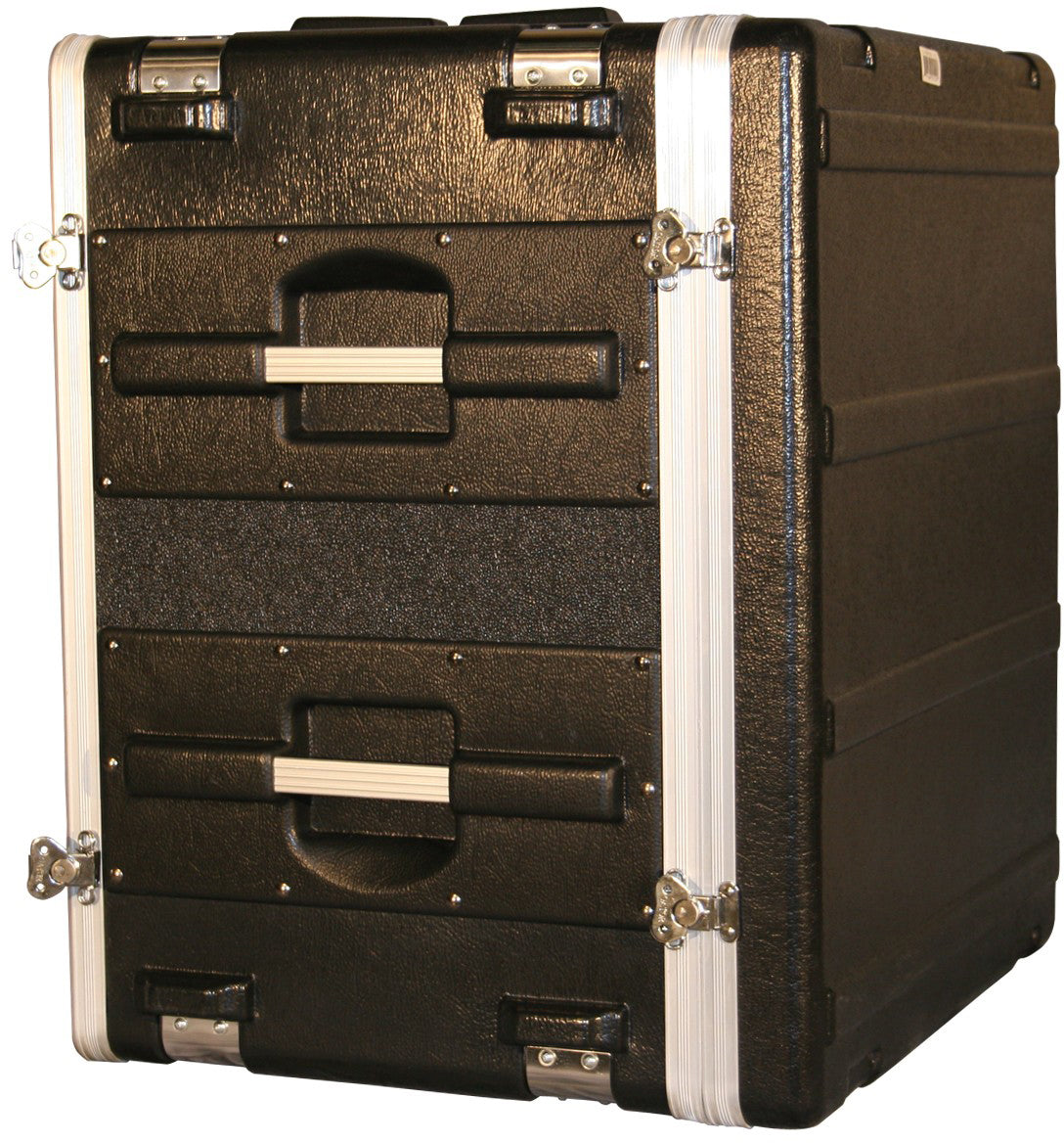 Gator 12U Shock Audio Rack with Rubber Shock Suspension