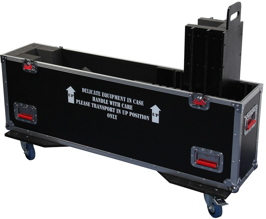 Gator G-TOURLCDV2-4350-X2 43"-50" Double Adjustable LCD, LED or Plasma Screens
