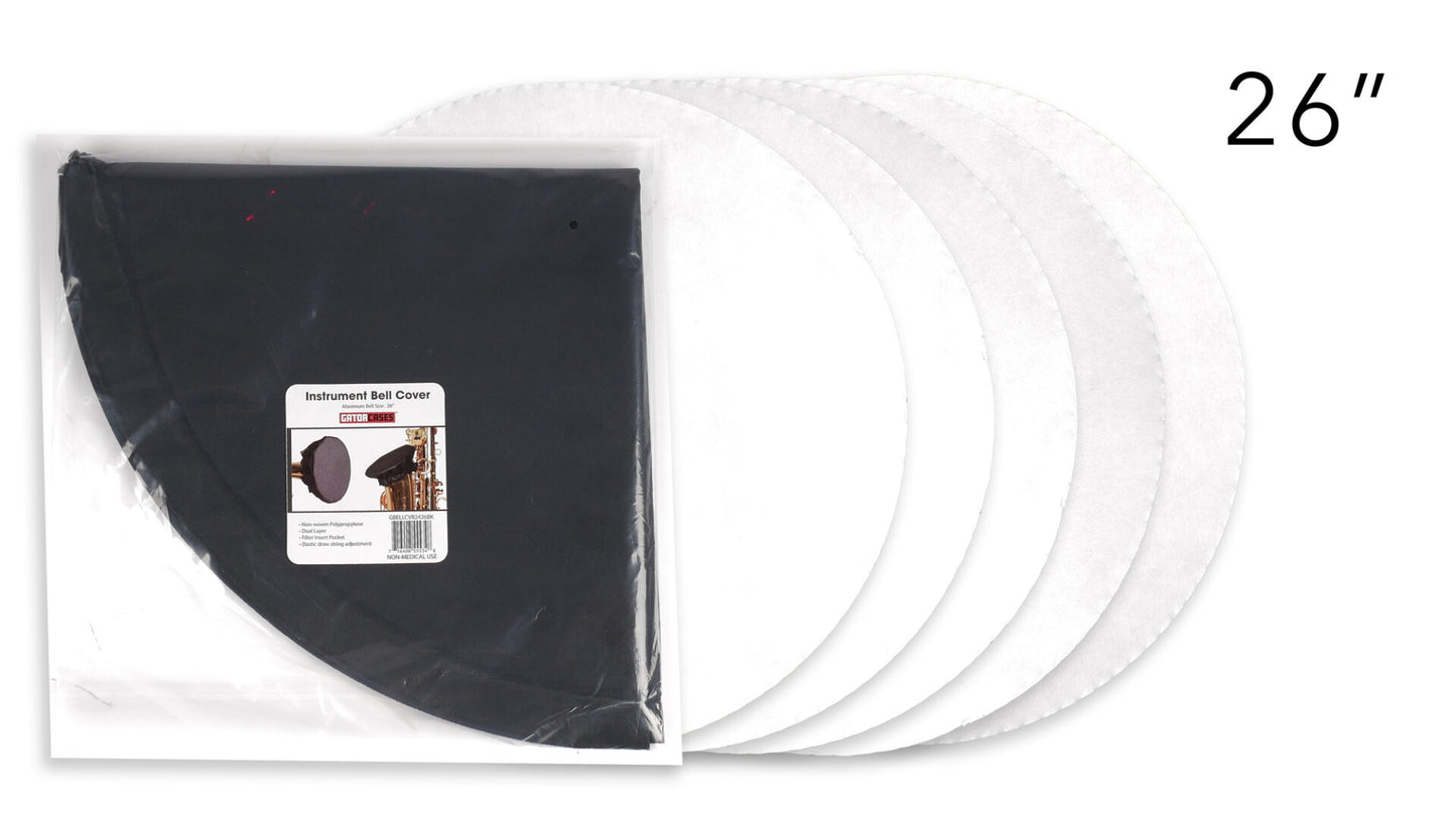 Gator 5 Pack Of 26 Inch MERV 13 Filters – GBELLCVR2426BK