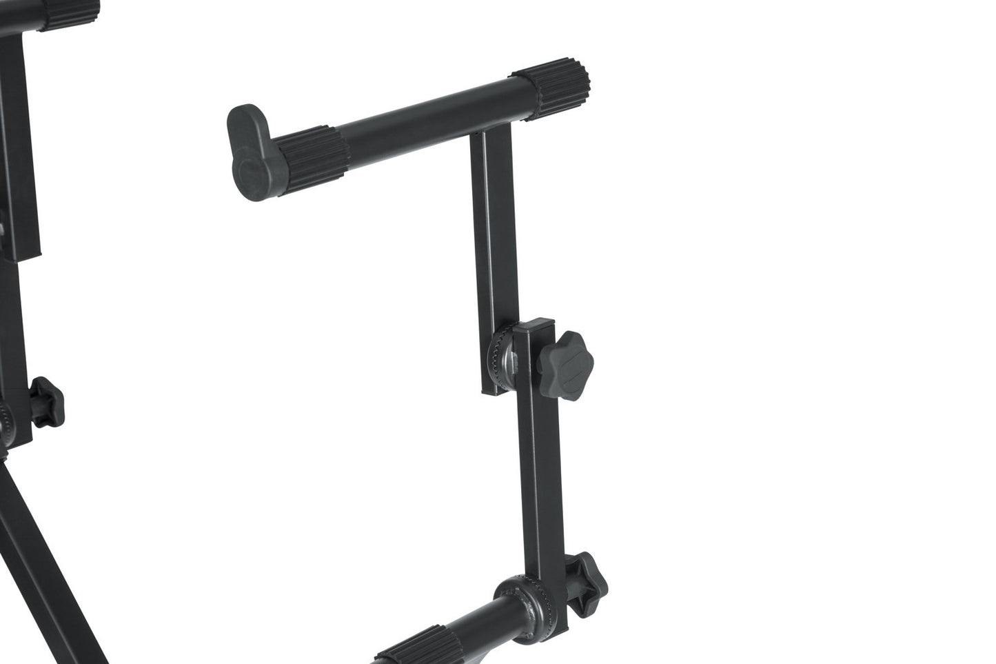 Gator Cases Frameworks Deluxe 2-Tier X-Style Keyboard Stand (Black)