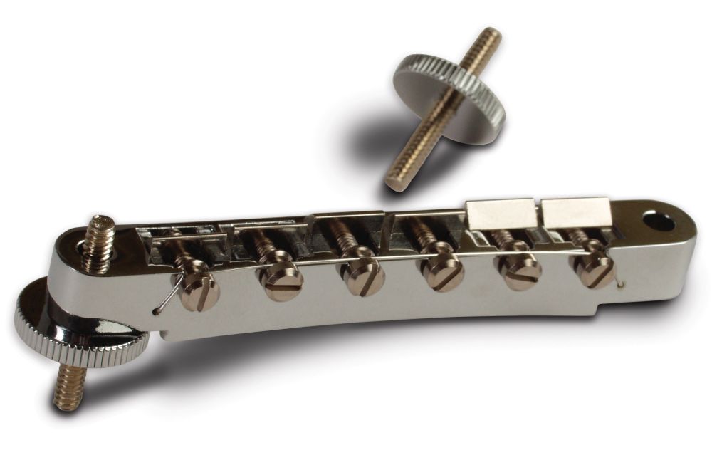 Gibson Nickel ABR-1 Bridge with Full Assembly