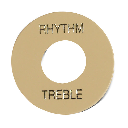 Gibson Switchwasher in Creme with Gold Imprint