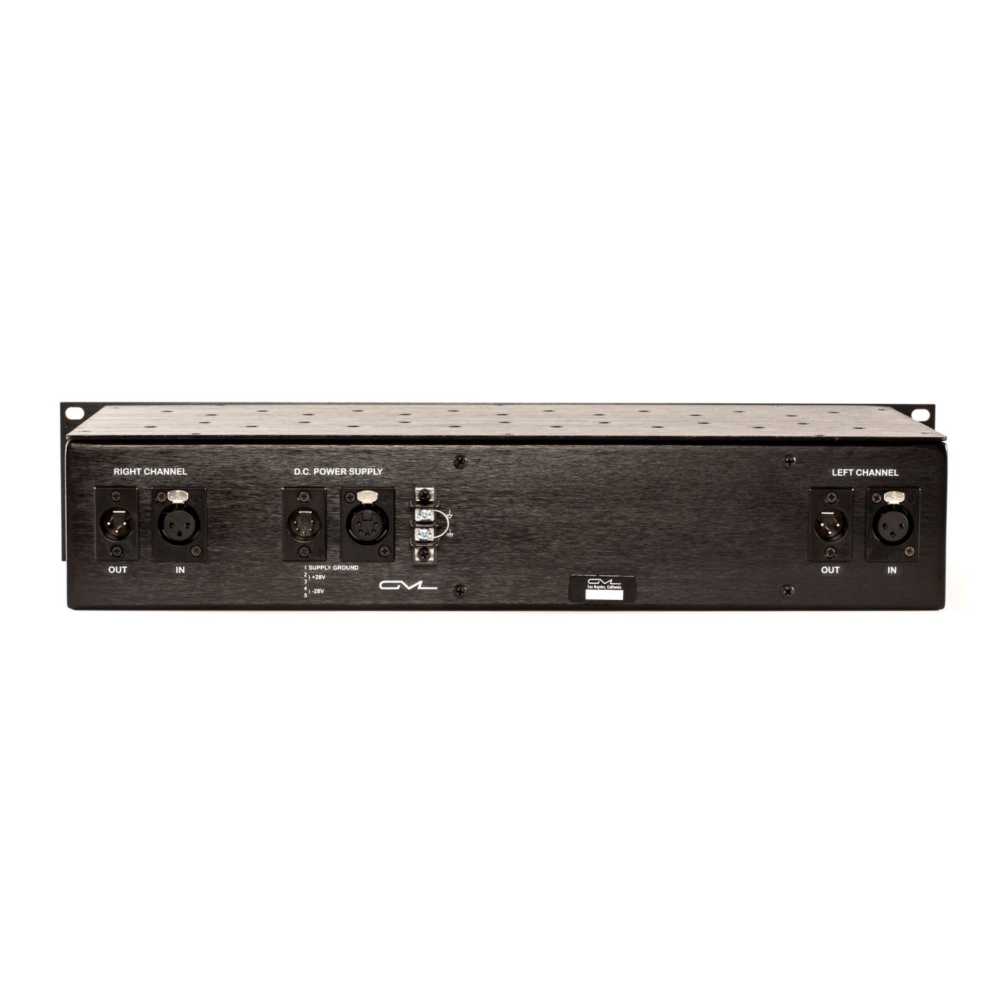 GML 8200 Dual-Channel 5-Band Parametric Equalizer with 8355 Power Supply