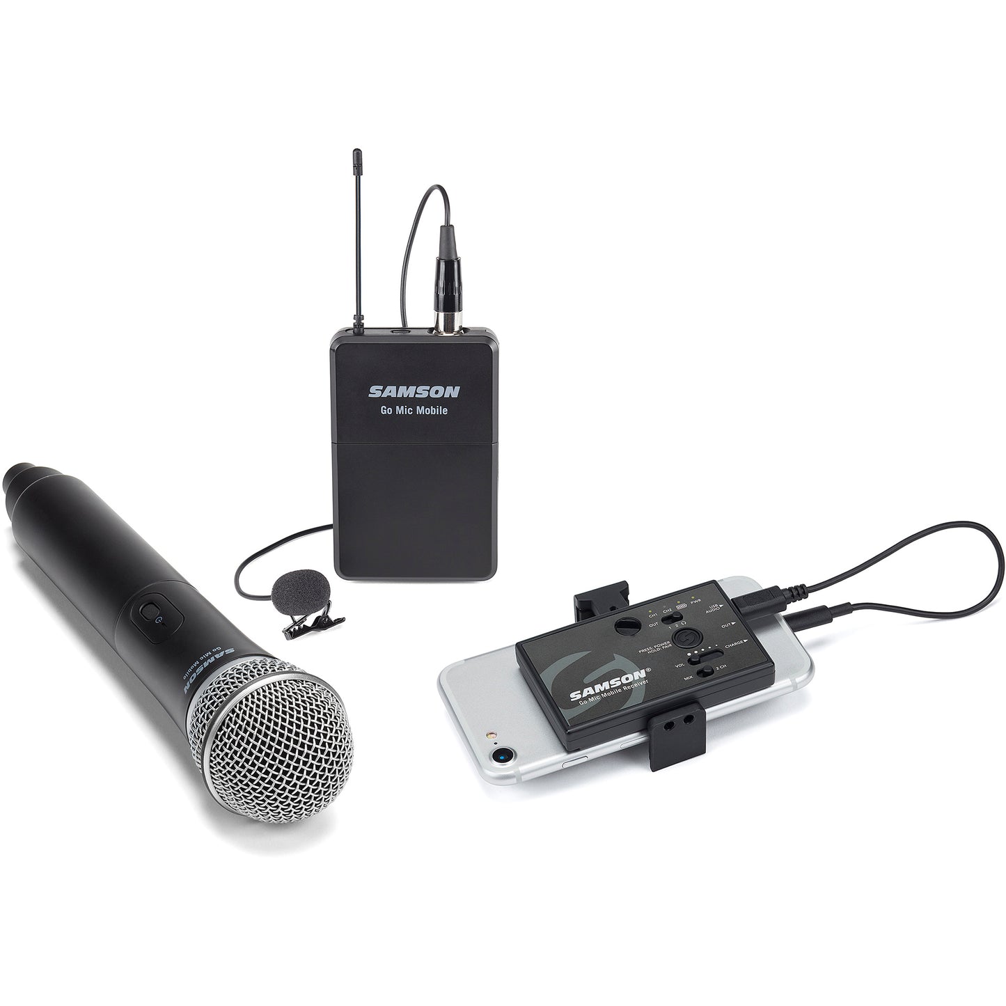 Samson Go Mic Mobile Professional Handheld Wireless System for Mobile Video