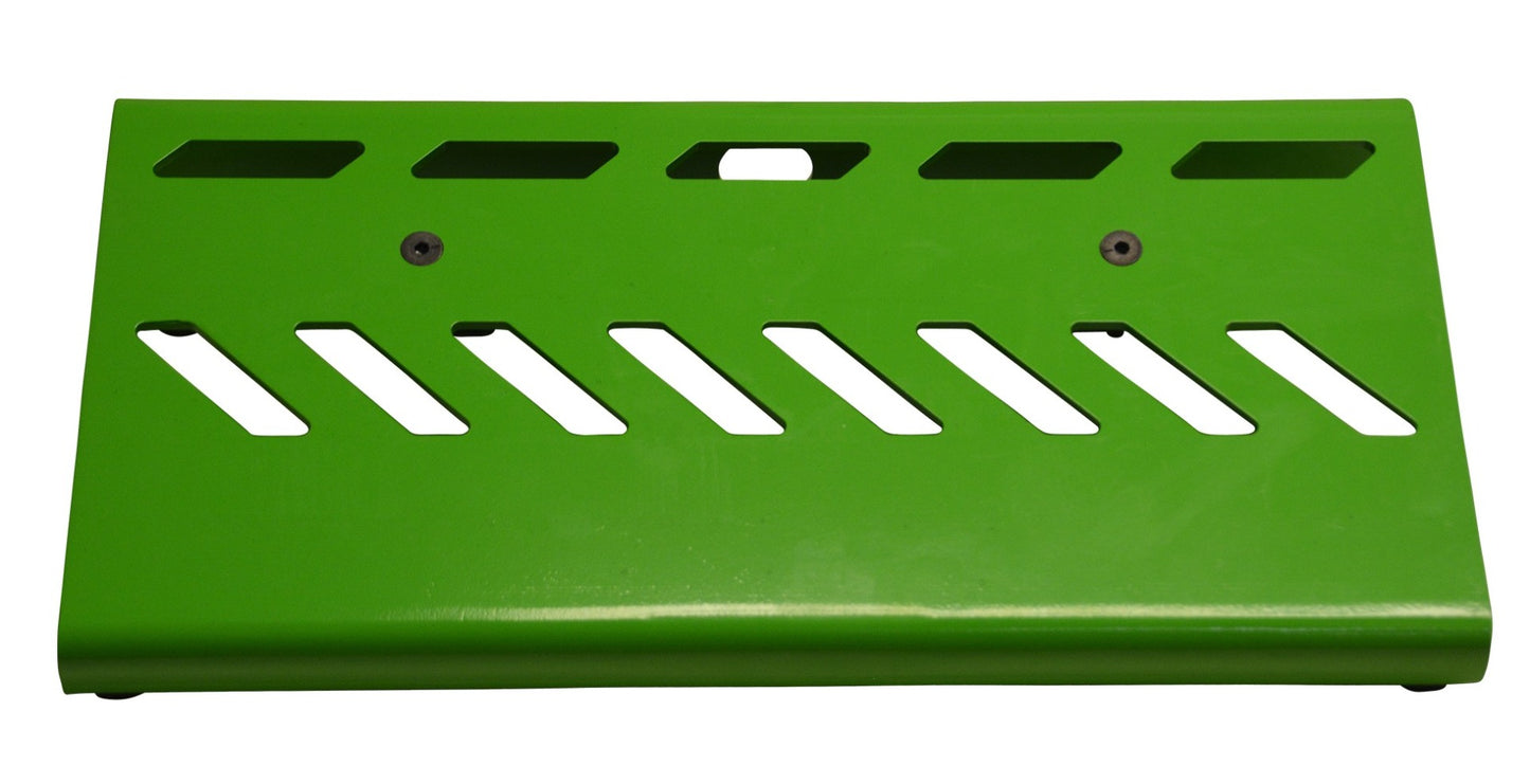 Gator GPB-LAK-GR Small Aluminum Pedal Board with Carry Bag, Green
