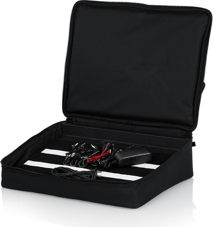 Gator GPTBLACK Plywood Pedal Board with Carry Bag and External Pocket