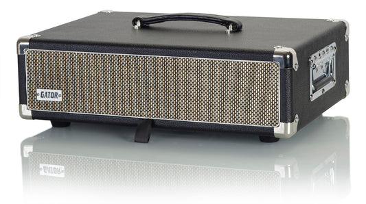 Gator GR-RETRORACK-2BK Vintage Amp Vibe Rack Case - 2U Black