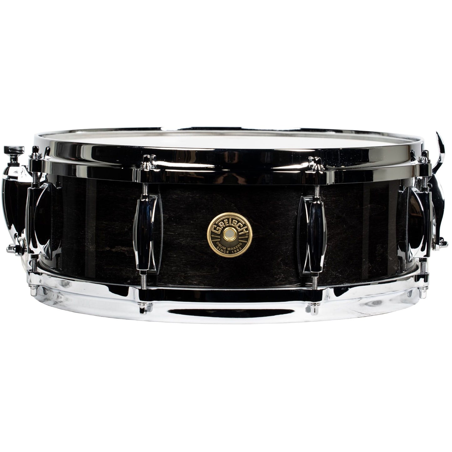 Gretsch Ridgeland Series 5x14 Gloss Ebony Lacquer Snare Drum