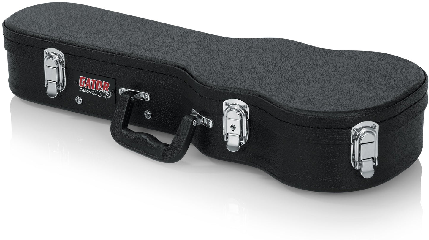 Gator Cases GWE-UKE-SOP Hard-Shell Wood Case for SOPRANO-Style Ukulele