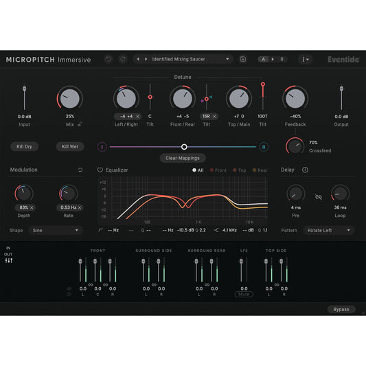 Eventide MicroPitch Immersive EQ Plug-in