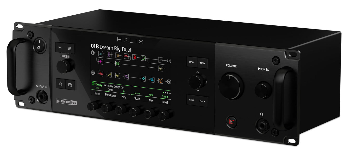 Line 6 Helix Rack Next Generation Tour Grade Rack Guitar Processor