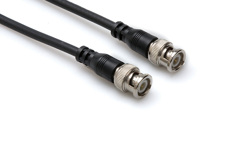 Hosa BNC-59-103 75-ohm Coax BNC to BNC Word Clock Cable 3ft