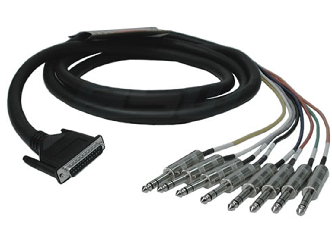 Hosa DTP-803 Snake DB25A to 1/4"" TRS 3 Meter
