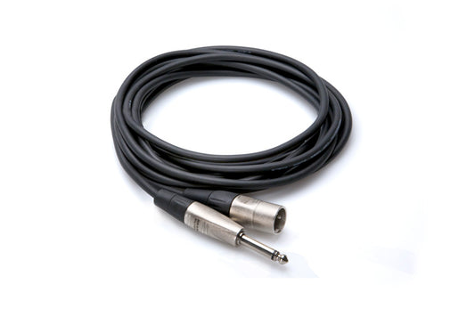 Hosa HPX-015 Pro Cable 1/4"" TS to XLR Male 15ft