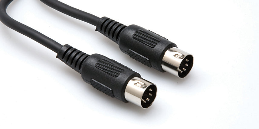 Hosa MID-301BK Midi Cable Bk 1ft