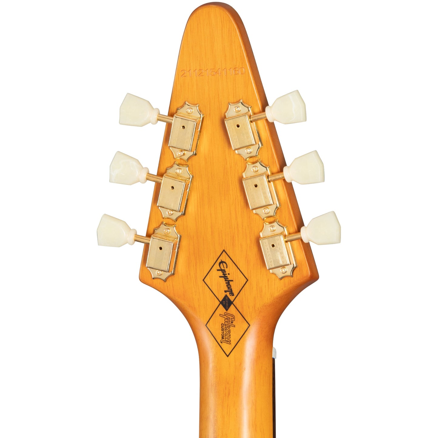 Epiphone 1958 Korina Flying V Electric Guitar in Aged Natural