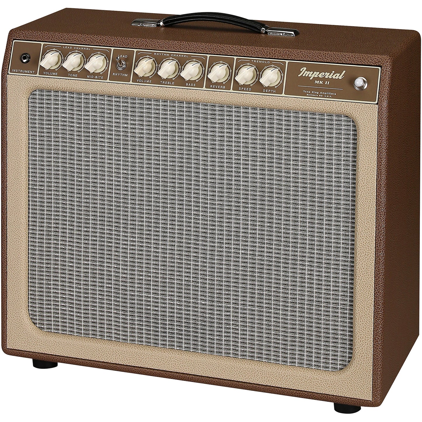 Tone King Imperial MkII 20-Watt 1x12 Inches Tube Combo, Brown Beige