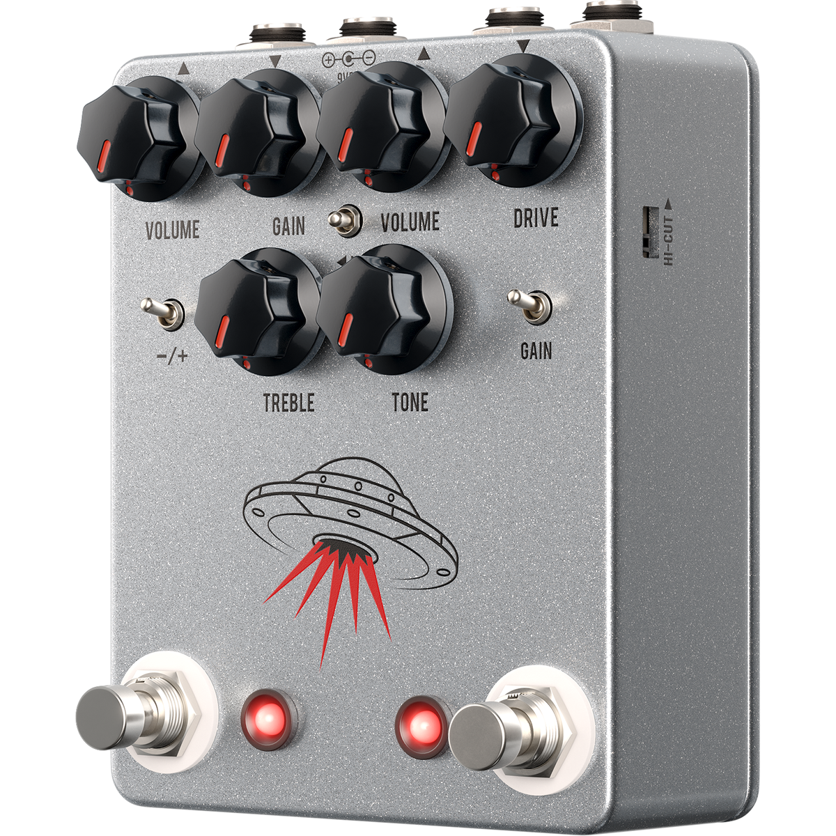 JHS Wanderer Morning Glory V4 & Notaklon Combination Dual Overdrive Pedal
