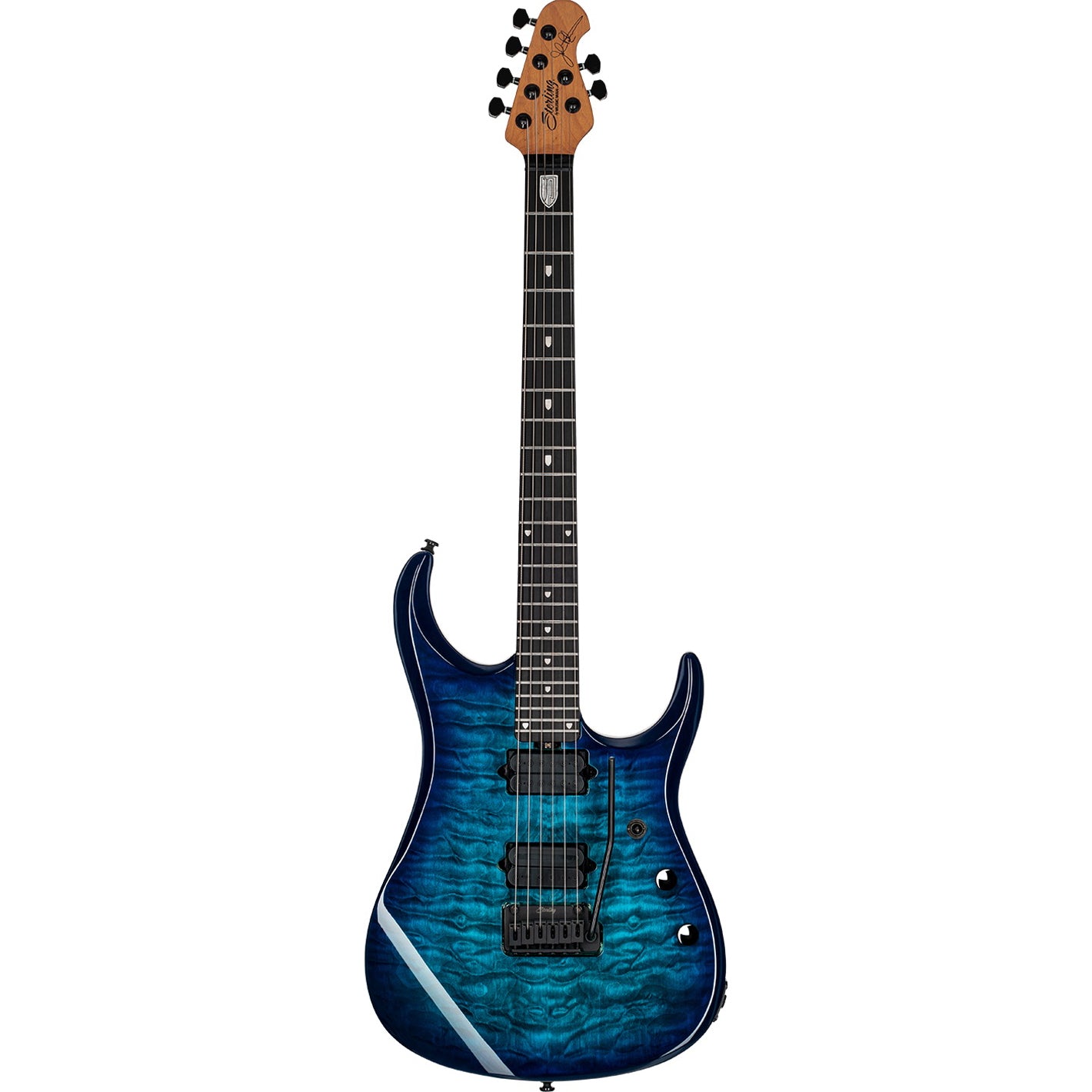 Sterling by Music Man JP150 Dimarzio Electric Guitar - Cerulean Paradise